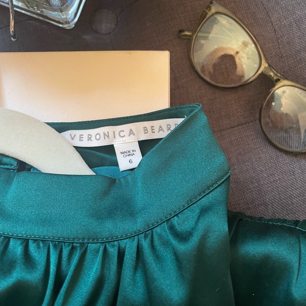 Veronica Beard Kendall gathered dress